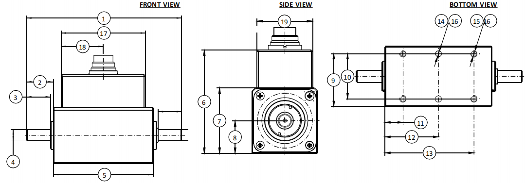T25動(dòng)態(tài)扭矩傳感器