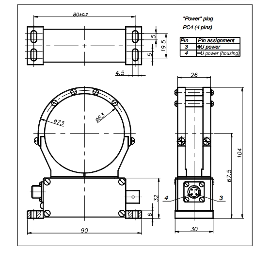 M42系列 拉扭復合力傳感器