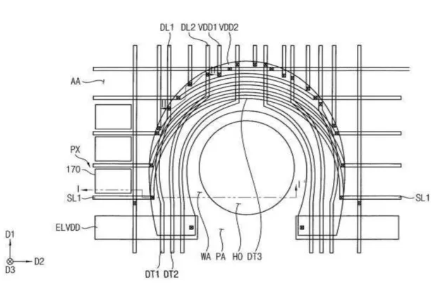 三星Galaxy S9指紋傳感器新專利曝光 位置布局不再尷尬