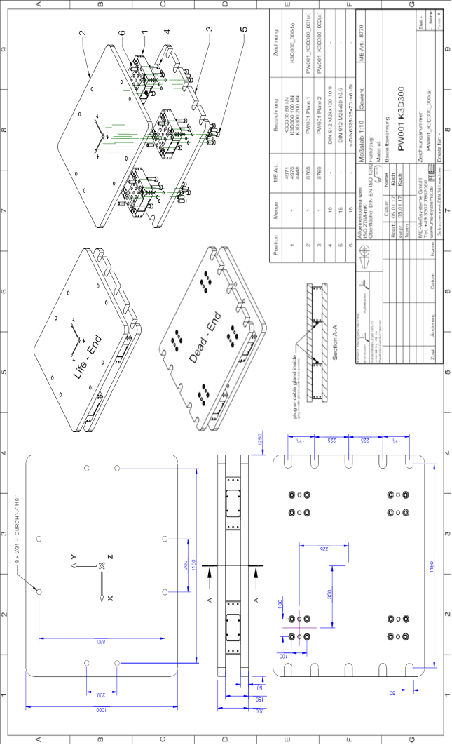 三軸力測(cè)力平臺(tái)方案